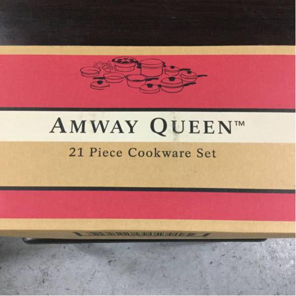 家具・インテリア-『アムウェイ クィーン クックウェア 21ピースセット ☆未使用☆』